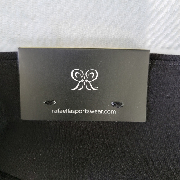 NWT Raffaella Black Skort Stretchy Neutral Casual Pull On Comfort Size Medium - Picture 5 of 8